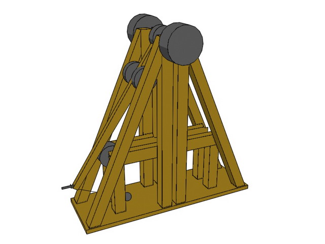 Divulgación Trabuquete de brazo flotante