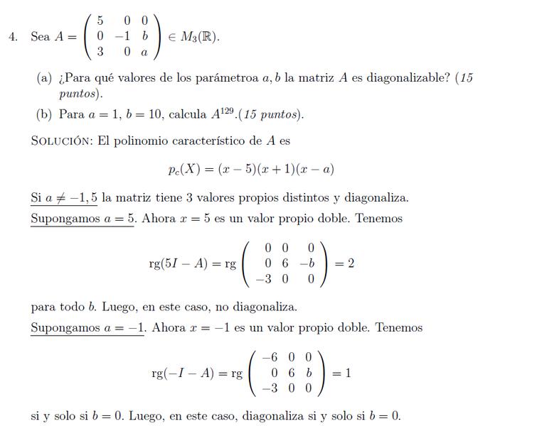 Cuando Una Matriz No Es Diagonalizable