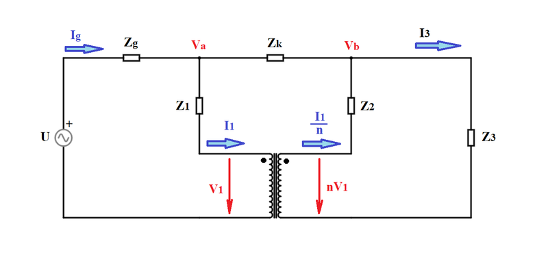 Haz clic en la imagen para ampliar  Nombre:	Circuito Trafo Ideal.png Vitas:	1 Tamaño:	33,3 KB ID:	347794