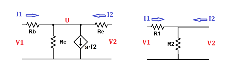 Haz clic en la imagen para ampliar  Nombre:	Cuadripolo transistor.png Vitas:	0 Tamaño:	28,8 KB ID:	357410