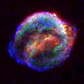 Remanente de la supernova de Kepler.