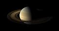 Saturno fotografiado por Cassini.
